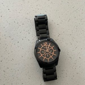 Fossil watch black
